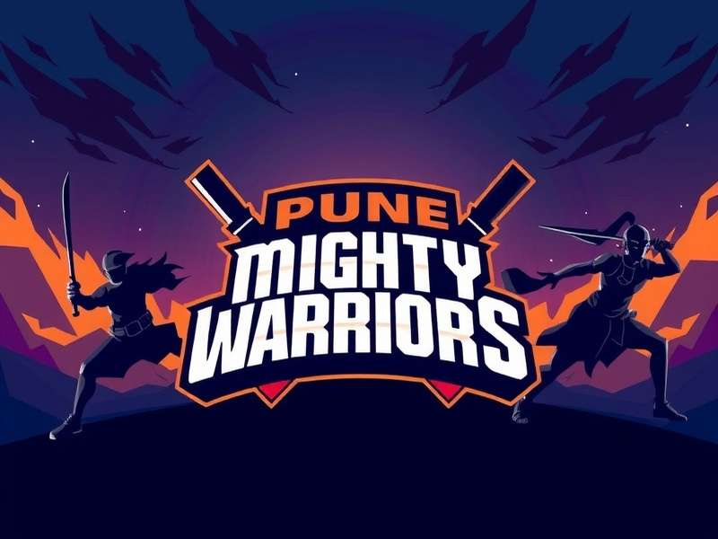 Pune Mighty Warriors Official Banner Pune Mighty Warriors Game Banner